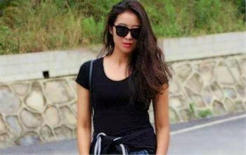 广东江门第一女特警警花刘杨不亚于超模 刘杨工作生活照